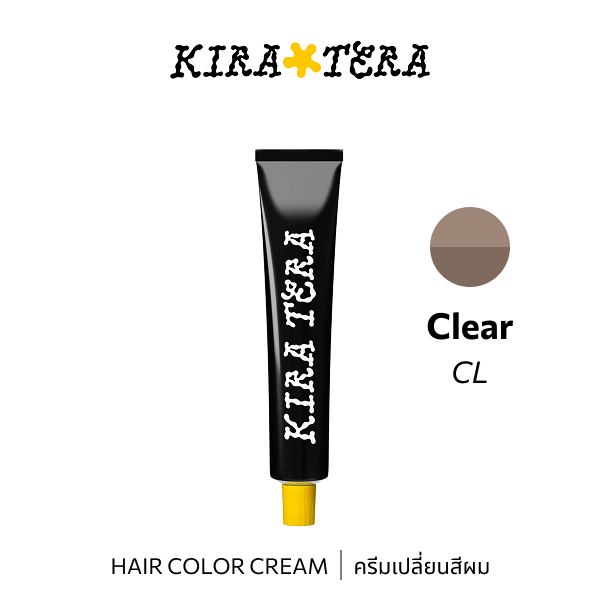 b-ex KIRATERA Color CL hair color cream in shade 5750C, showing vibrant cream formula and rich color application.