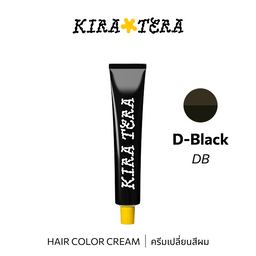 B-ex KIRATERA Color DB hair color cream in 100g, vibrant dye with creamy texture and rich color for hair coloring.