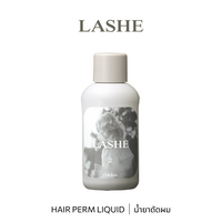 b-ex LASHE Liquid 2 hair perm liquid in 400mL bottle, showing the product container with label and cap.
