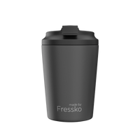 FSKBINBLA230 : Fressko Bino 8oz - Stainless Steel - Coal
