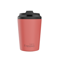 FSKBINCOR230 : Fressko Bino 8oz - Stainless Steel - Coral