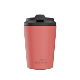 FSKBINCOR230 : Fressko Bino 8oz - Stainless Steel - Coral