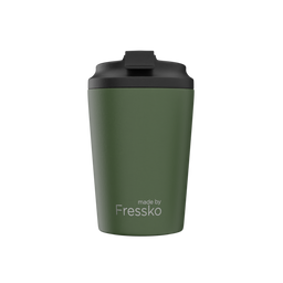 FSKBINKHA230 : Freskko Bino 8oz - Stainless Steel - Khaki