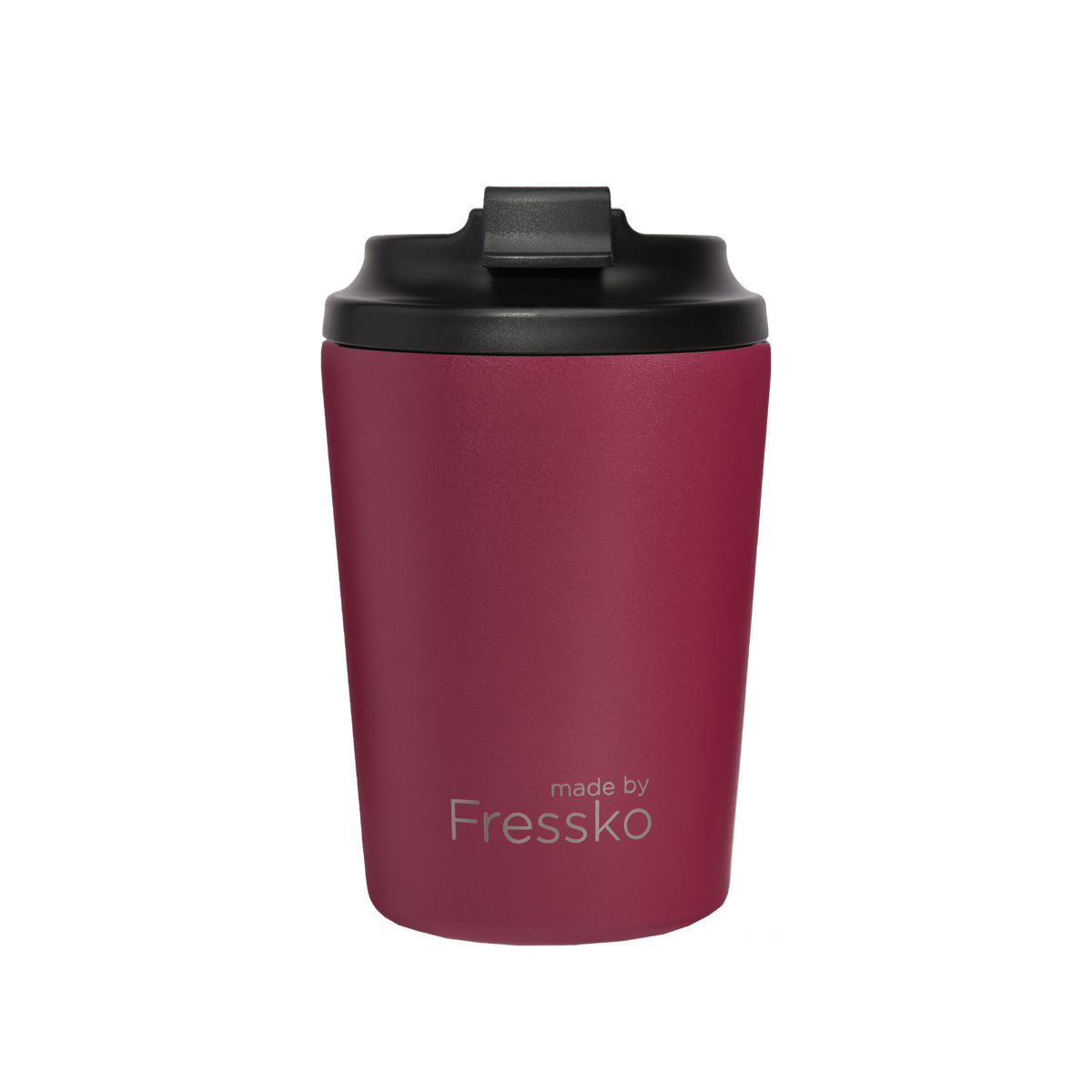 FSKBINROU230 : Fressko Bino 8oz - Stainless Steel - Rouge
