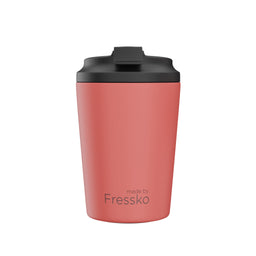 FSKCERBINCORAL230 : Fressko Bino 8oz -  Ceramic - Coral