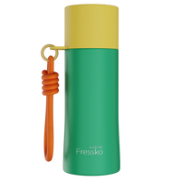 FSKCERSNAP420 : Fressko Play Bottle 14oz - Ceramic - Snap - Green