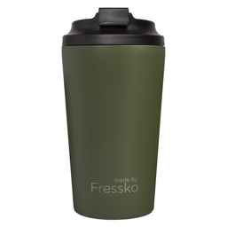 FSKGRAKHA475 : Fressko Grande 16oz - Stainless Steel - Khaki