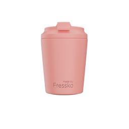 FSKPICPEACHY : Fressko Piccolo 4oz - Stainless Steel - Peachy
