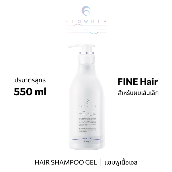 FLOWDIA SHAMPOO SLEEK LIGHT A  550ml