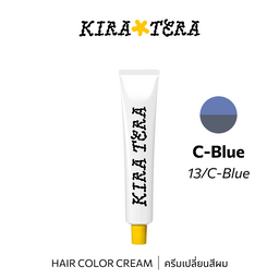 b-ex KIRATERA Color CB/13 hair color cream in 100g jar, vibrant shade with creamy texture, shown in a sleek container.