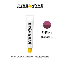 b-ex KIRATERA Color FP/09 hair color cream in 100g, showing the vibrant, creamy hair dye in a tube with colorful packaging