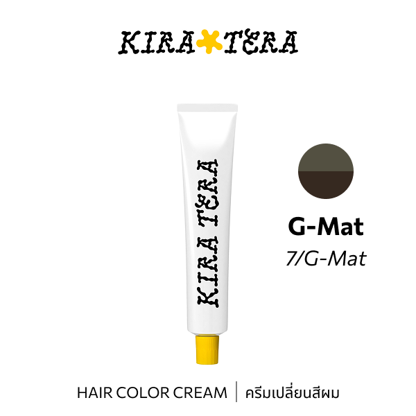 b-ex KIRATERA Color SM/07 hair color cream in 100g jar, showcasing vibrant hair dye with a smooth, creamy texture.
