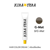 b-ex KIRATERA Color GM/09 hair color cream in a 100g tube, showing vibrant shade and creamy texture for hair coloring.