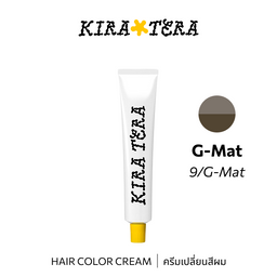 b-ex KIRATERA Color GM/09 hair color cream in a 100g tube, showing vibrant shade and creamy texture for hair coloring.