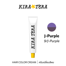 b-ex KIRATERA Color JP/09 hair color cream in 100g jar, vibrant shade for natural-looking hair coloring.