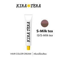 b-ex KIRATERA Color SM/13 hair color cream in 100g, showing the vibrant cream texture and packaging for hair coloring.