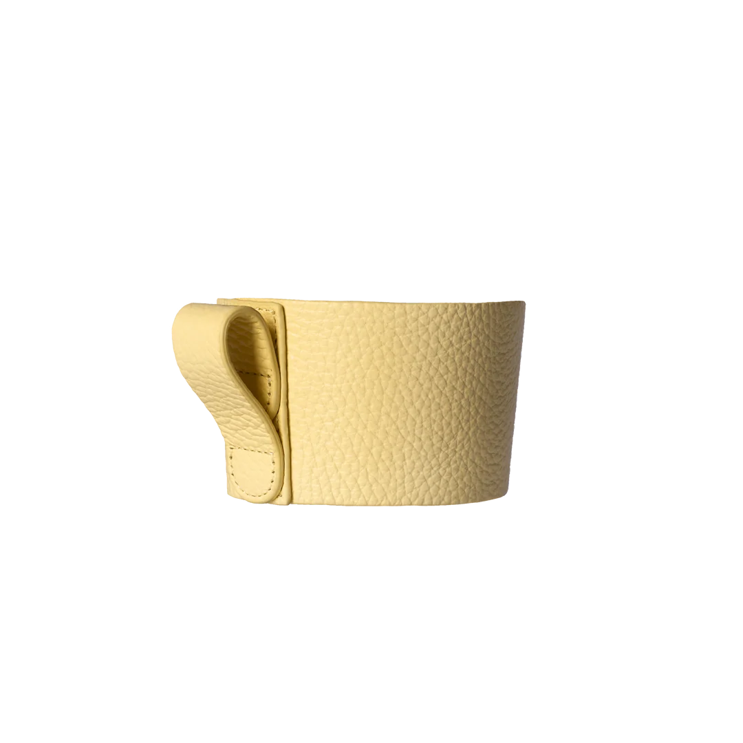 FSKLEMONMASTBINSL : Fressko Bino Leather Sleeve - Lemon