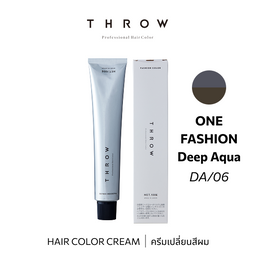 b-ex THROW Color DA/06 hair color cream in 100g jar, vibrant hair dye with rich color and creamy texture.