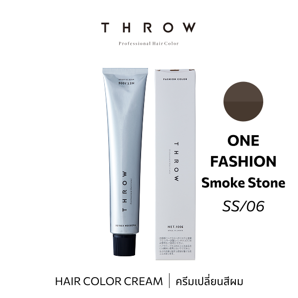 b-ex THROW Color SS/06 hair color cream in 100g, vibrant shade with creamy texture, shown in the image.