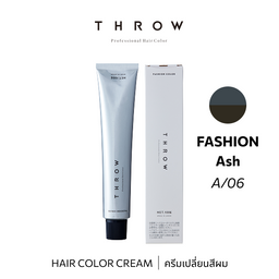 b-ex THROW Color A/06 hair color cream in 100g, showing vibrant pastel shade in a creamy hair dye container.