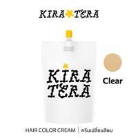 b-ex KIRATERA Clear Hair Color Cream in 1000g jar, smooth cream formula for hair coloring and lightening.