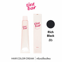 b-ex Tintbar Rich Back 90g hair color cream tube showing vibrant hair dye in a sealed container.